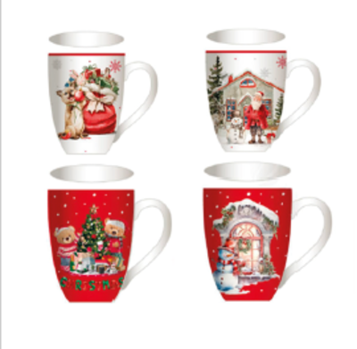 VIENNA CHRISTMAS MUG 340ML Tellini S.r.l. Wholesale Clothing